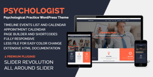 Psychologist - Psychological Practice WP Theme v1.5.1