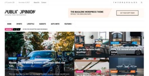 CSSIgniter - Public Opinion Ignition WordPress Theme 1.2.1