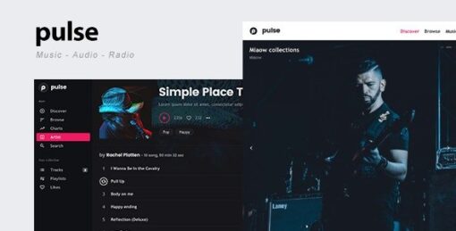 Pulse – Music, Audio, Radio WordPress Theme v2.2.1