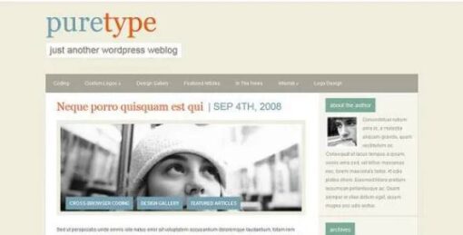 Elegant Themes - PureType Premium WordPress Theme 6.3.12