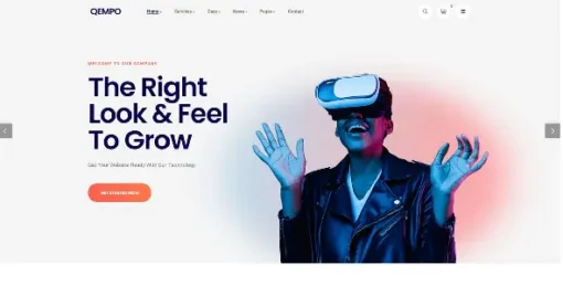 Qempo - Digital Agency Services WordPress Theme