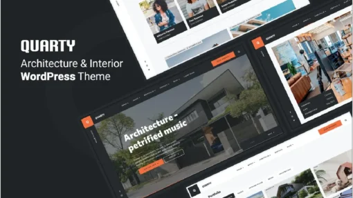 Quarty - Architecture & Interior Design WordPress Theme