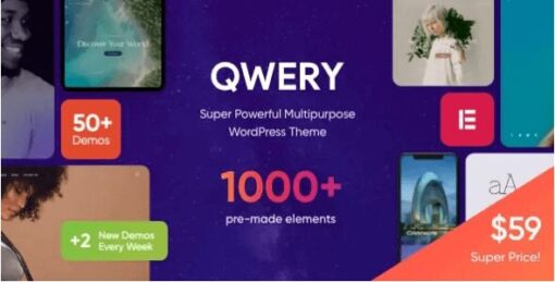 Qwery MultiPurpose Business Theme v3.2.0
