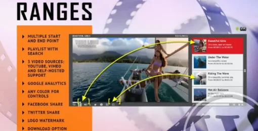 RANGES - Video Player With Multiple Intervals