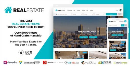 Real Estate 7 3.0.4 – Real Estate WordPress Theme
