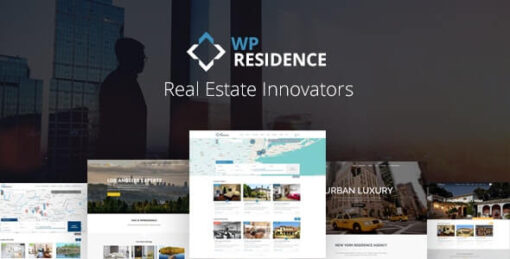 Residence Real Estate WordPress Theme (GPL Licensed)