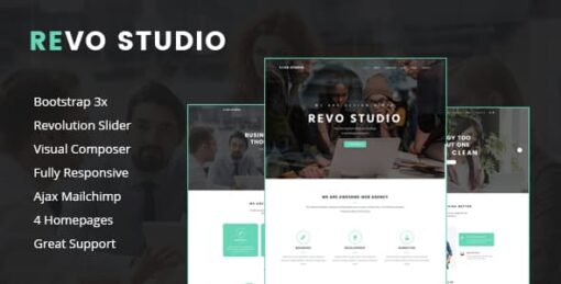 Revo Studio – Multipurpose WordPress Theme v1.1.1