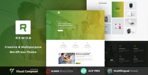 Rewon – MultiPurpose Business WordPress Theme v1.2.1
