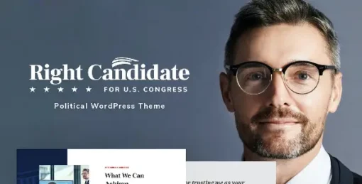 Right Candidate - Political WordPress Theme