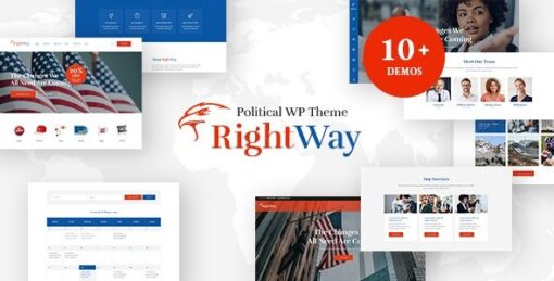 Right Way – Election Campaign and Political Candidate WordPress Theme v4.0