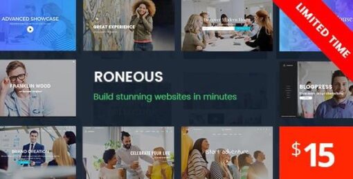 Roneous Creative WordPress Theme 1.9.2