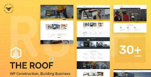 Roof - Construction, Building WordPress Theme
