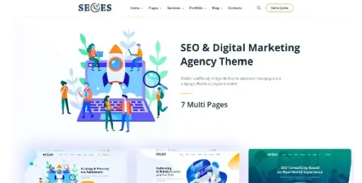SEOes WordPress Theme