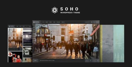 SOHO – Fullscreen Photo & Video WordPress Theme v2.7.1
