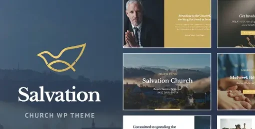 Salvation - Church & Religion WordPress Theme