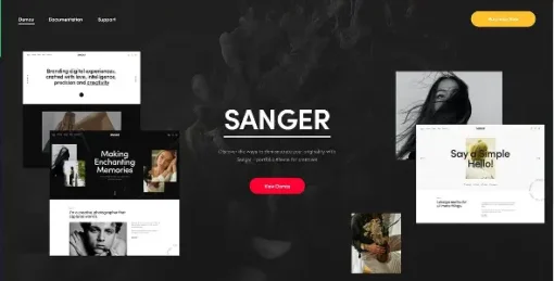 Sanger WordPress Theme