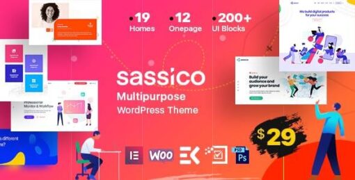 Sassico Saas Startup Agency Theme v3.4