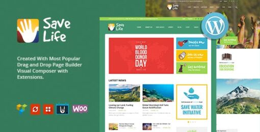Save Life – Non-Profit, Charity & Donations WordPress Theme v1.2.2