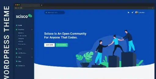 Scisco - Questions and Answers WordPress Theme
