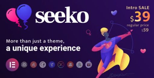 Seeko 1.1.8 – Community Site with BuddyPress