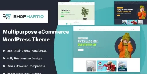 Shopmartio – Multipurpose eCommerce WordPress Theme