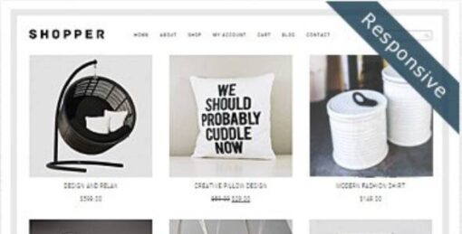 Dessign - Shopper Responsive WordPress Theme 3.0.0