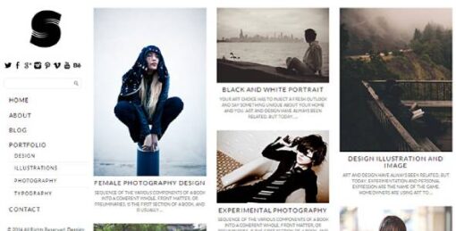 Dessign - Side Grid Responsive Premium WordPress Theme 2.0.1
