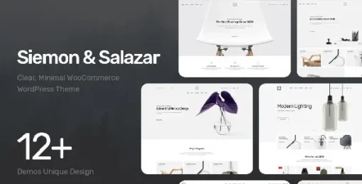 Siemon & Salazar - Clean, Minimal WooCommerce WordPress Theme
