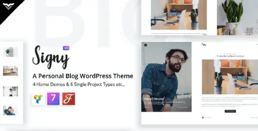 Signy - A Personal Blog WordPress Theme