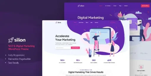 Silion - Digital Marketing WordPress Theme