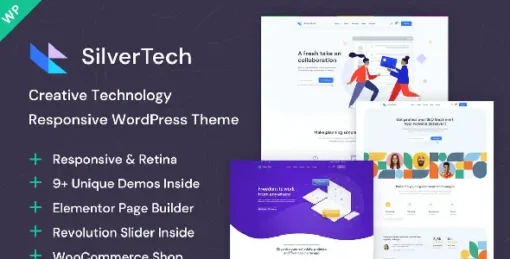 Silvertech - Creative WordPress Theme