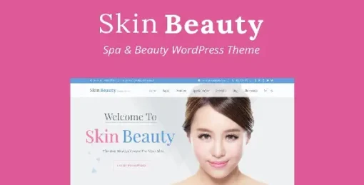 Skin Beauty - Beauty  Spa  Salon WordPress Theme