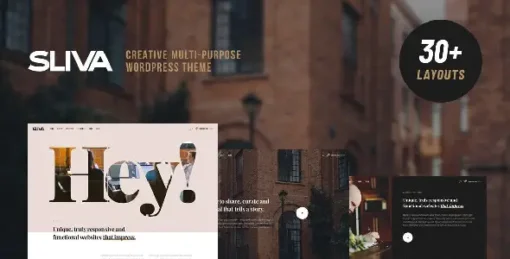 Sliva - Responsive Multi-Purpose WordPress Theme