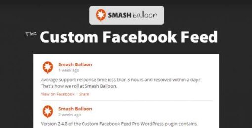 Smash Balloon Custom Facebook Feed Pro 4.3.4