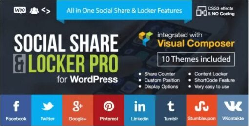 Social Share And Locker Pro Plugin v7.8