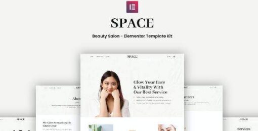 Space - Beauty Salon Elementor Template Kit