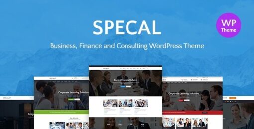 Specal – Financial, Consulting WordPress Theme v1.7