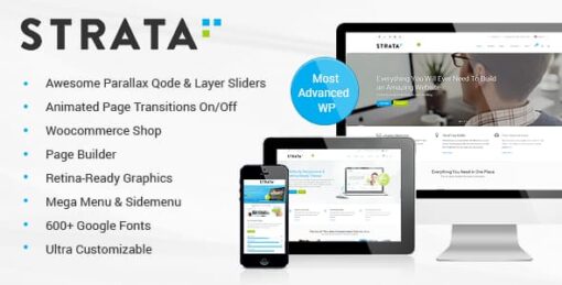 Strata – Professional Multi-Purpose Theme v3.3