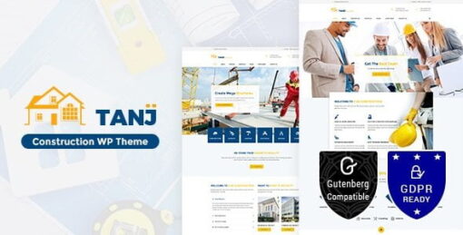 Tanj Construction – Architecture, Construction Theme v2.0