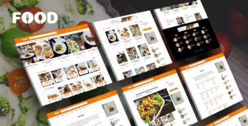 Tasty Food - Recipes & Food Blog WordPress Theme