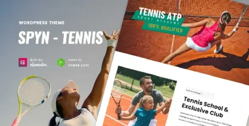 Tennis Club WordPress Theme