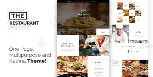 The Restaurant Restauranteur and Catering WordPress Theme