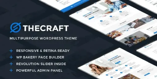 TheCraft - Responsive Multipurpose WordPress Theme