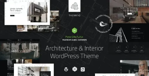 Theratio - Architecture & Interior Design WordPress Theme