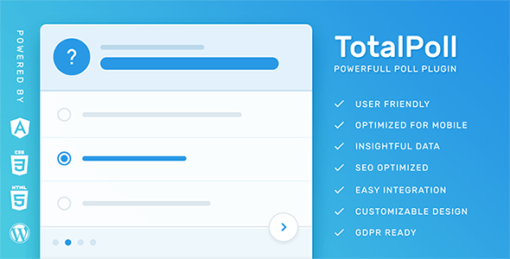 TotalPoll Pro Responsive Poll Plugin 4.8.5
