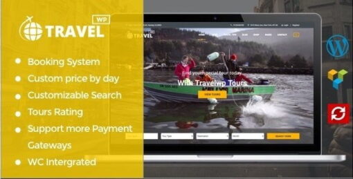 TravelWP – Tour & Travel WordPress Theme v1.6.5