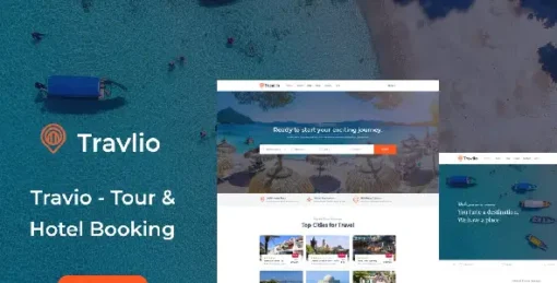 Travlio - Travel Booking WordPress Theme