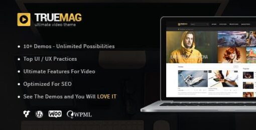 True Mag WordPress Theme for Video and Magazine GPL Version 4.3.7