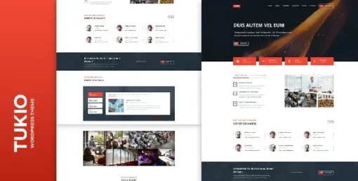 Tukio  Event Landing Page WordPress Theme