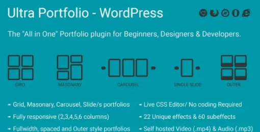 Ultra Portfolio - WordPress